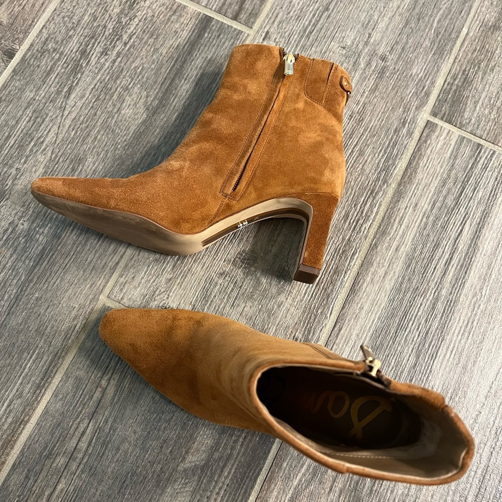 Sam Edelman suede ankle boot